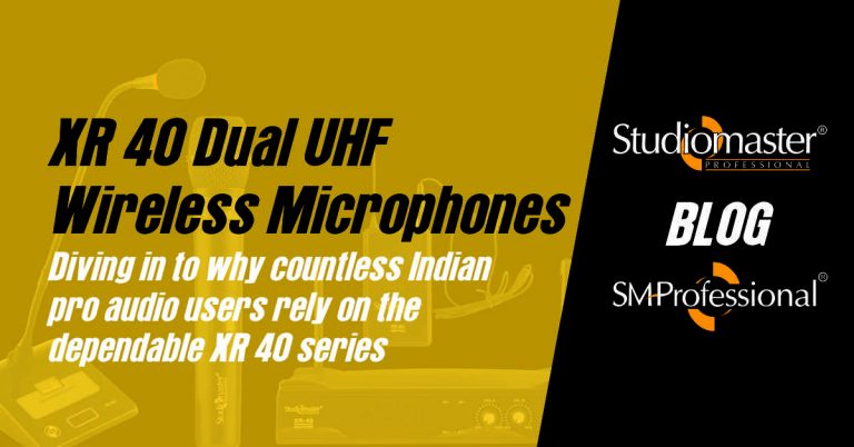 Key Reasons why XR 40 is Among the Best-selling UHF Wireless Microphone Systems in India